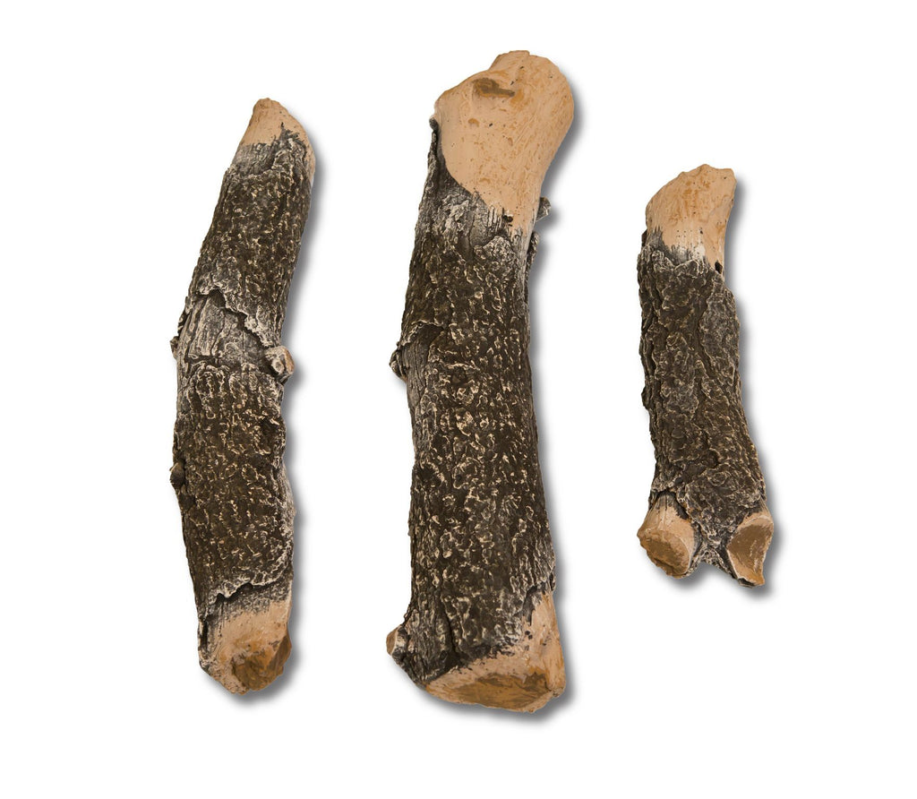 Grand Canyon Gas Logs Arizona Weathered Oak Charred (3pieces Log Set)
