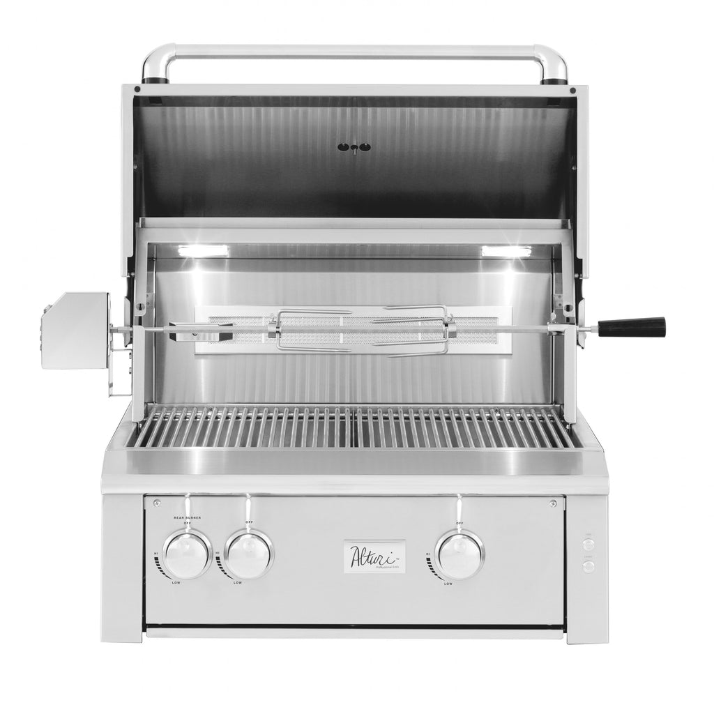 Summerset Alturi Grill, 30" Built-in with Stainless Steel Main Burners