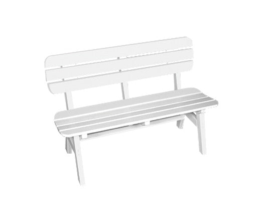 Seaside Casual Portsmouth 4 ft. Bench