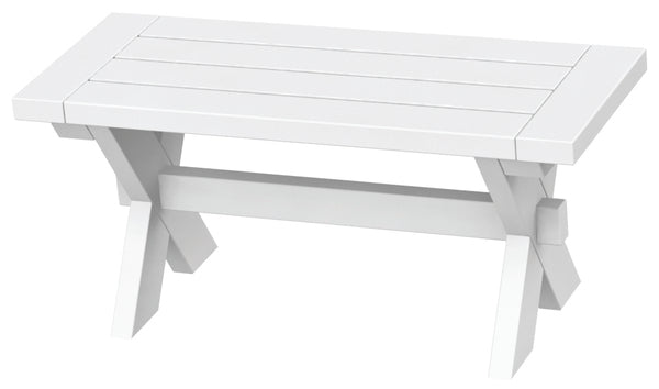 Seaside Casual Sonoma Dining Bench 36"