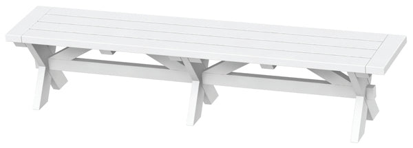 Seaside Casual Sonoma Dining Bench 76"