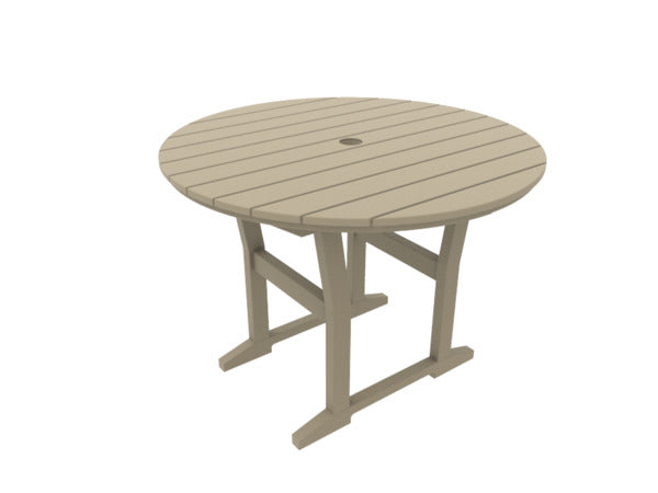 Seaside Casual Café 40" Round Dining Table