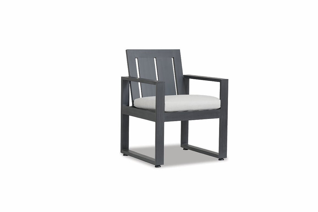 Sunset West Redondo Chair with cushions in Cast Silver