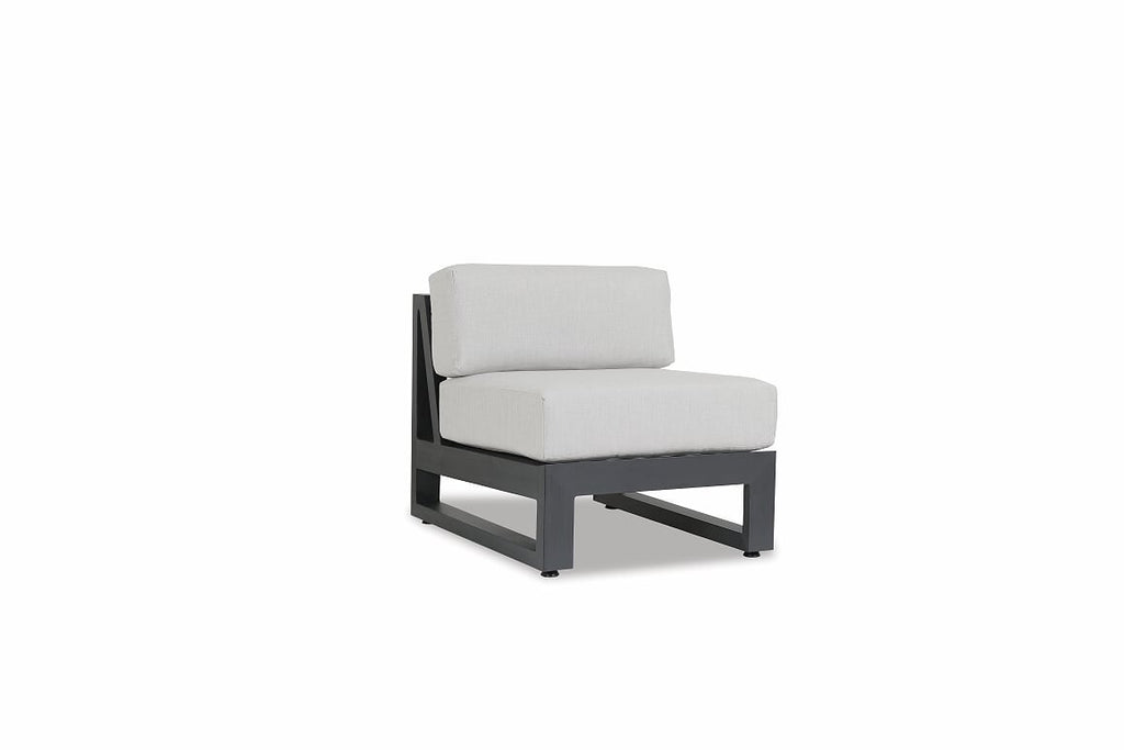 Sunset West Redondo Chair with cushions in Cast Silver