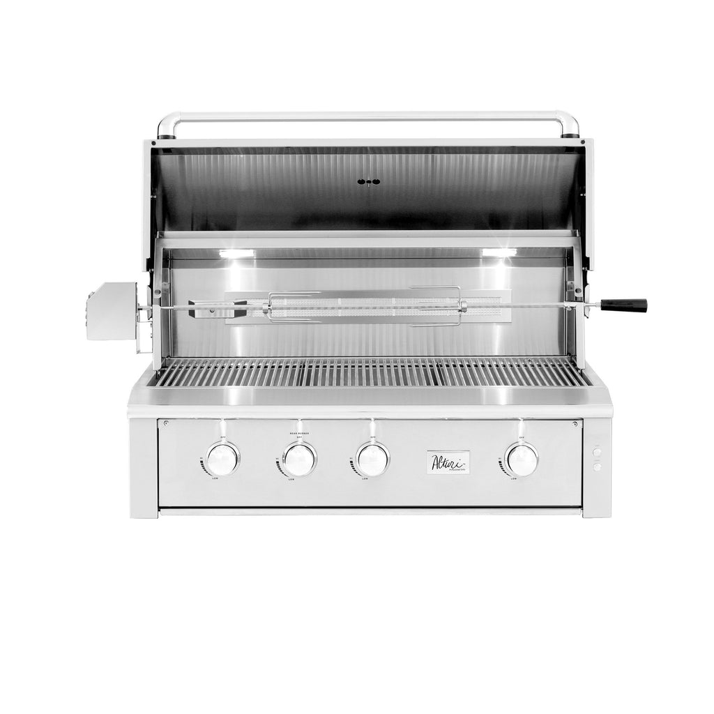 Summerset Alturi Grill, 42" Built-in with Red Brass Main Burners