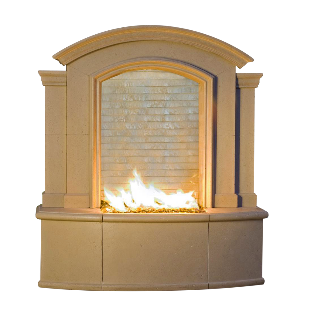 American Fyre Designs Large Firewall with Back