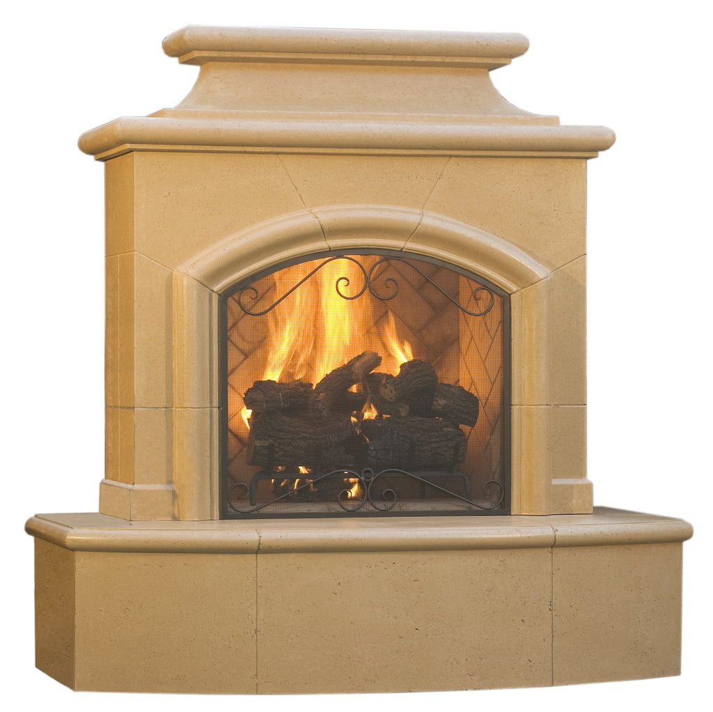 American Fyre Design Fireplace Mariposa 4" Roundover