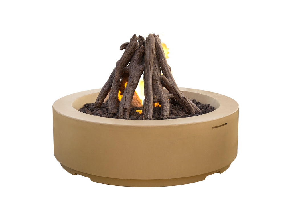 American Fyre Designs Firepit Louvre Round A/W