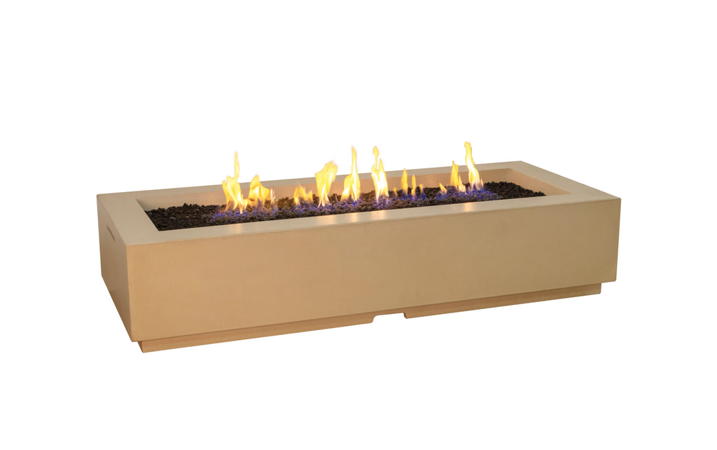 American Fyre Designs Fireplace Louvre Long Rectangle A/W