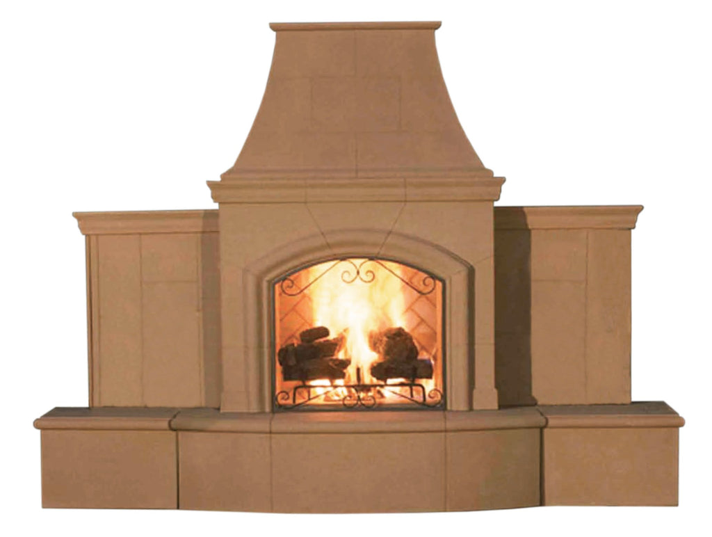 American Fyre Designs Fireplace  Grand Phoenix with Standard Chime