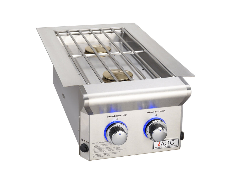 American Outdoor Grill Double Side Burner Light Control Panel