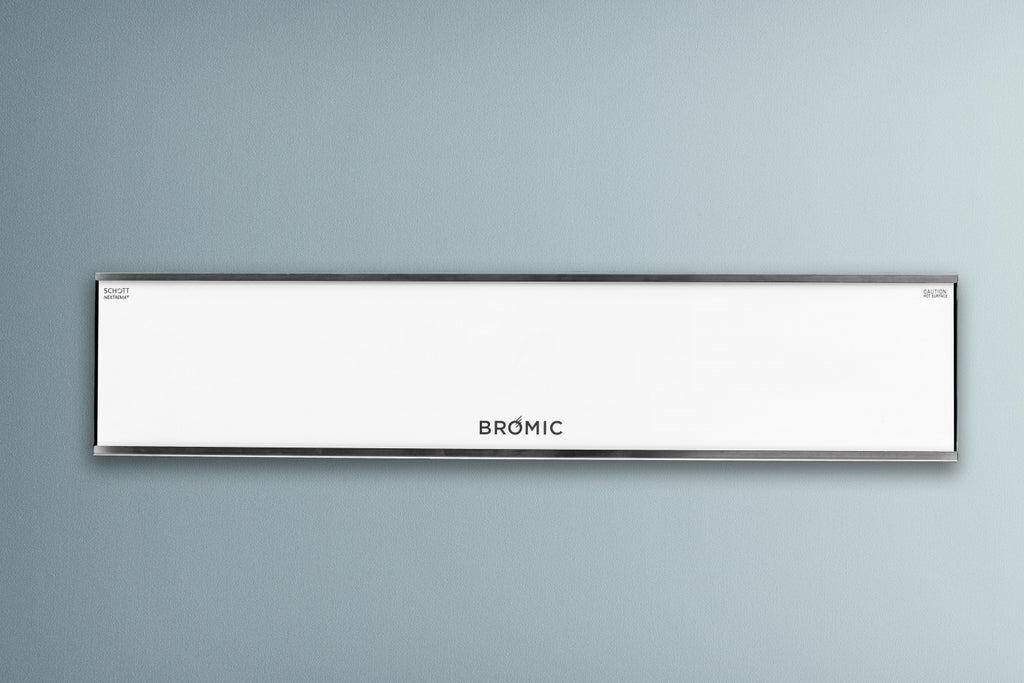 Bromic Heating Platinum 33" Electric Patio Heater - White