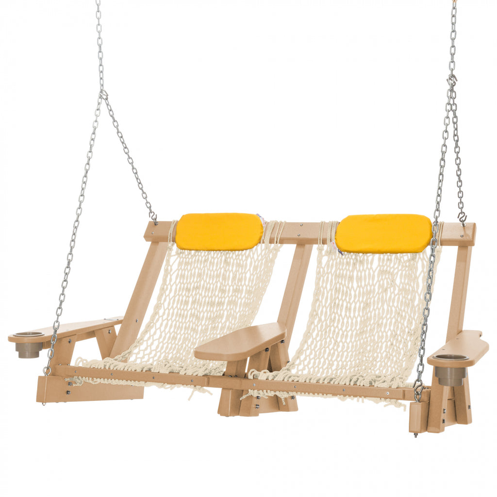 Pawleys Island Coastal Rope Double Swing