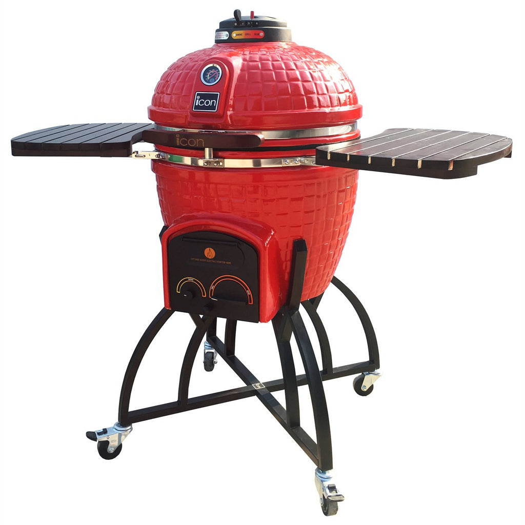 Icon Grills - 400 Series - Kamado Grill w/ Oversized Cart