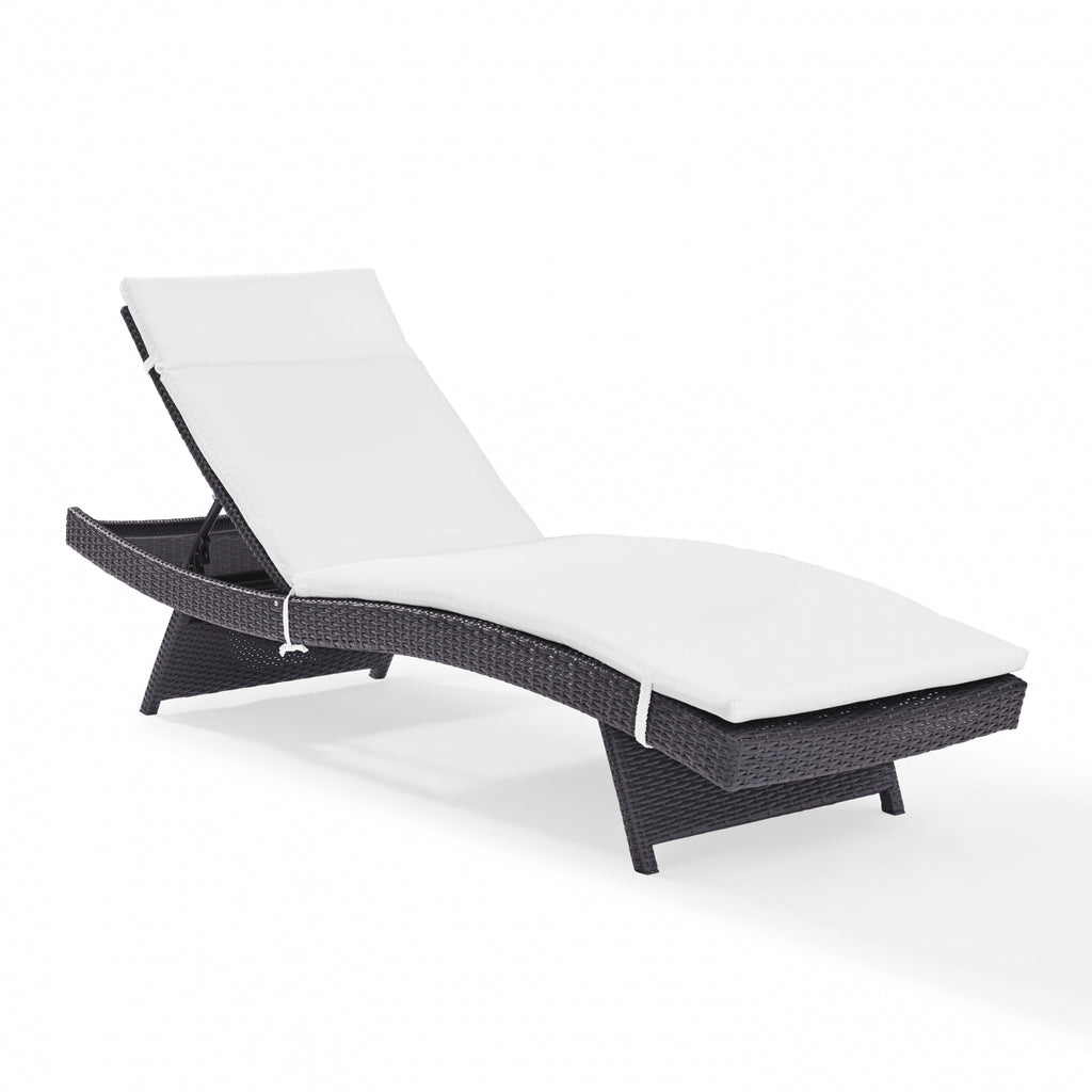 Crosley Brands Biscayne Outdoor Wicker Chaise Lounge
