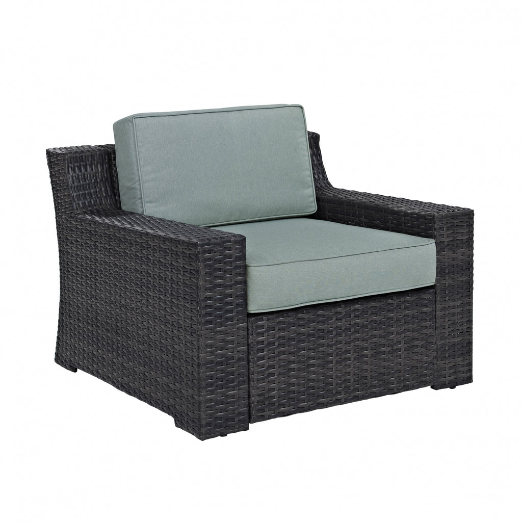 Crosley Brands Beaufort Outdoor Wicker Arm Chair