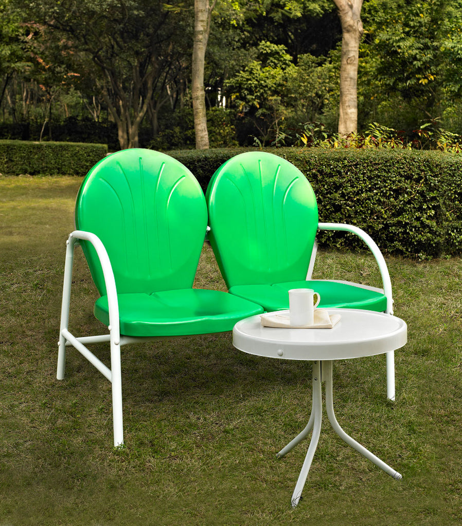 Crosley Brands Griffith 2Pc Outdoor Chat Set