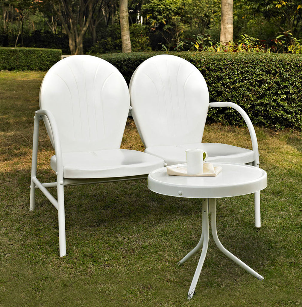 Crosley Brands Griffith 2Pc Outdoor Chat Set