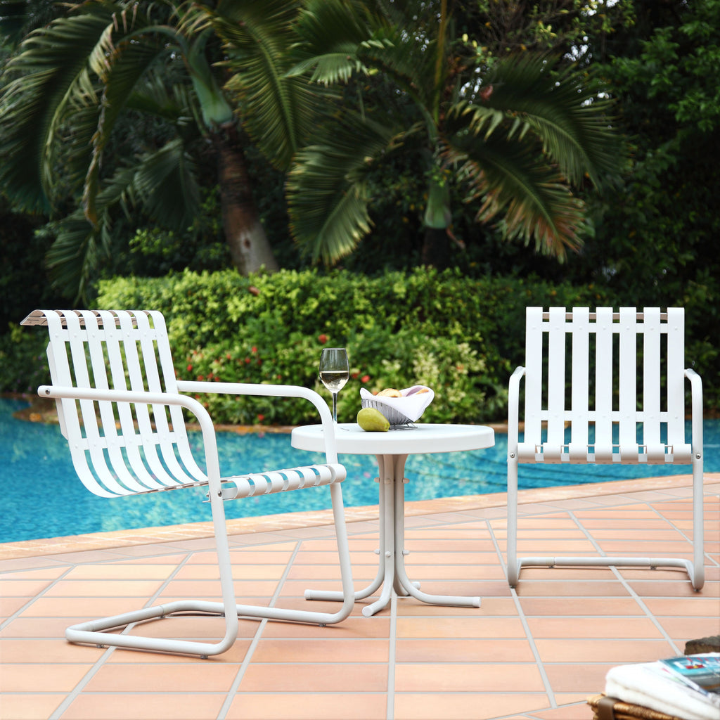 Crosley Brands Gracie 3Pc Outdoor Chat Set