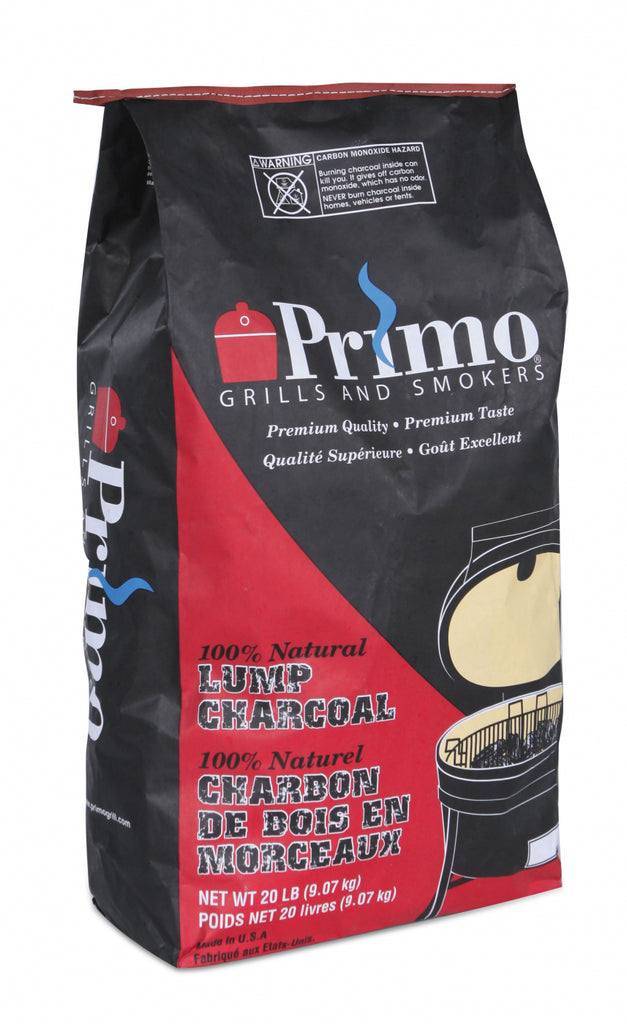 Primo 100 % Natural Lump Charcoal (20 lb Bag)