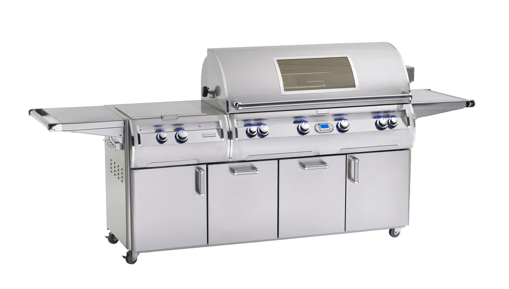 Fire Magic Echelon Portable Grills with Digital Thermometer & Flush Mounted Single Side Burner (-62) E1060s