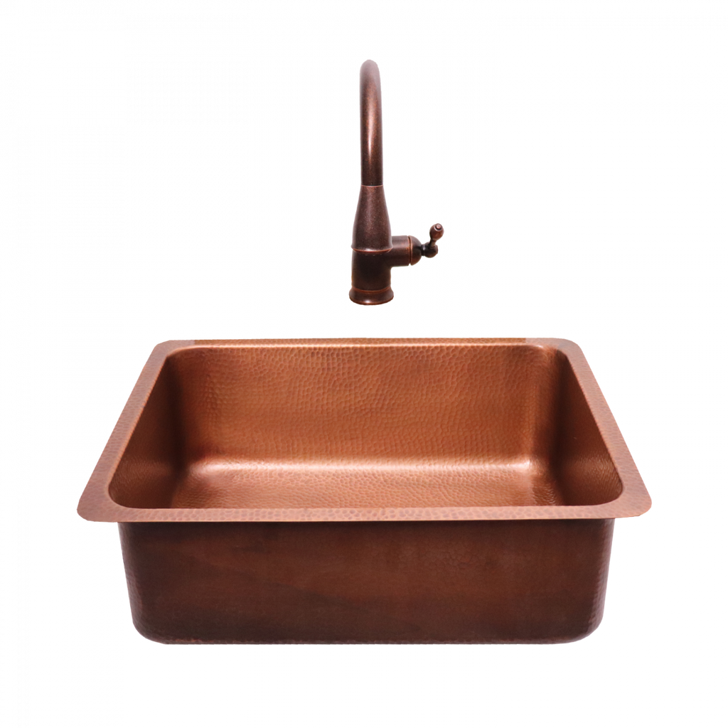 RCS Copper Undermount Sink & Faucet