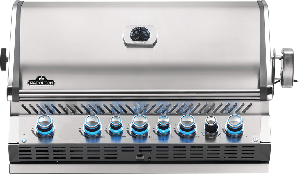 Napoleon Built-in Prestige PRO™ 665 Grill Head with Infrared Rear Burner Stainless Steel