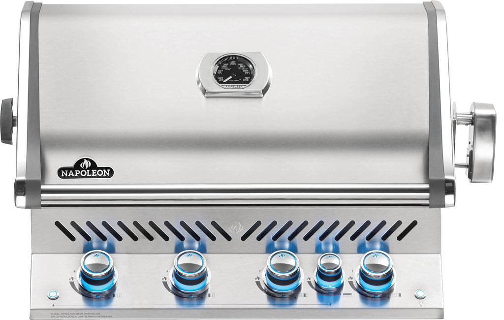 Napoleon Built-in Prestige PRO™ 500 Grill Head with Infrared Rear Burner Stainless Steel